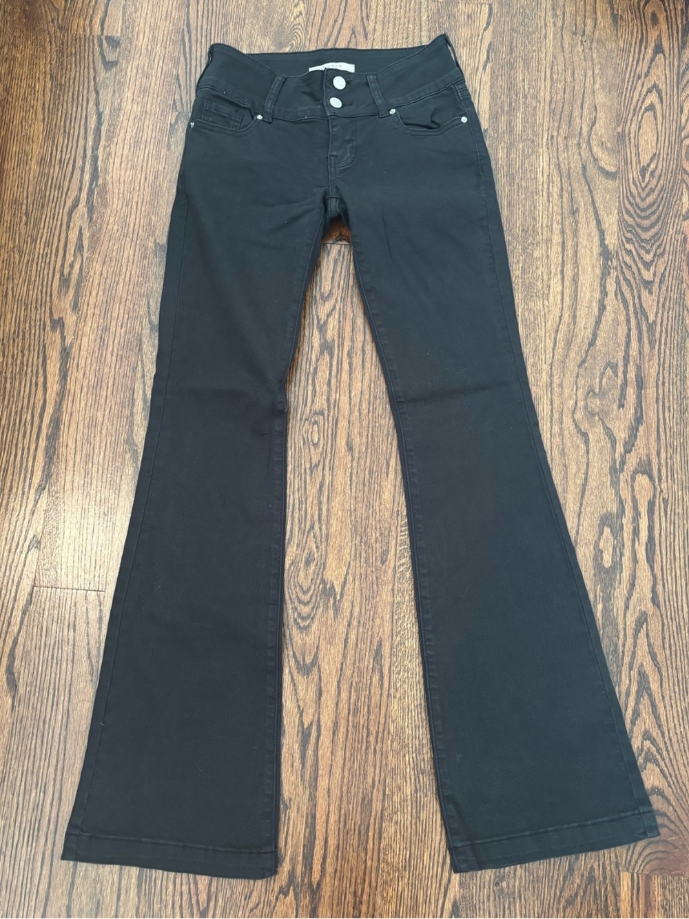 PacSun Black Low-Rise Flare Jeans